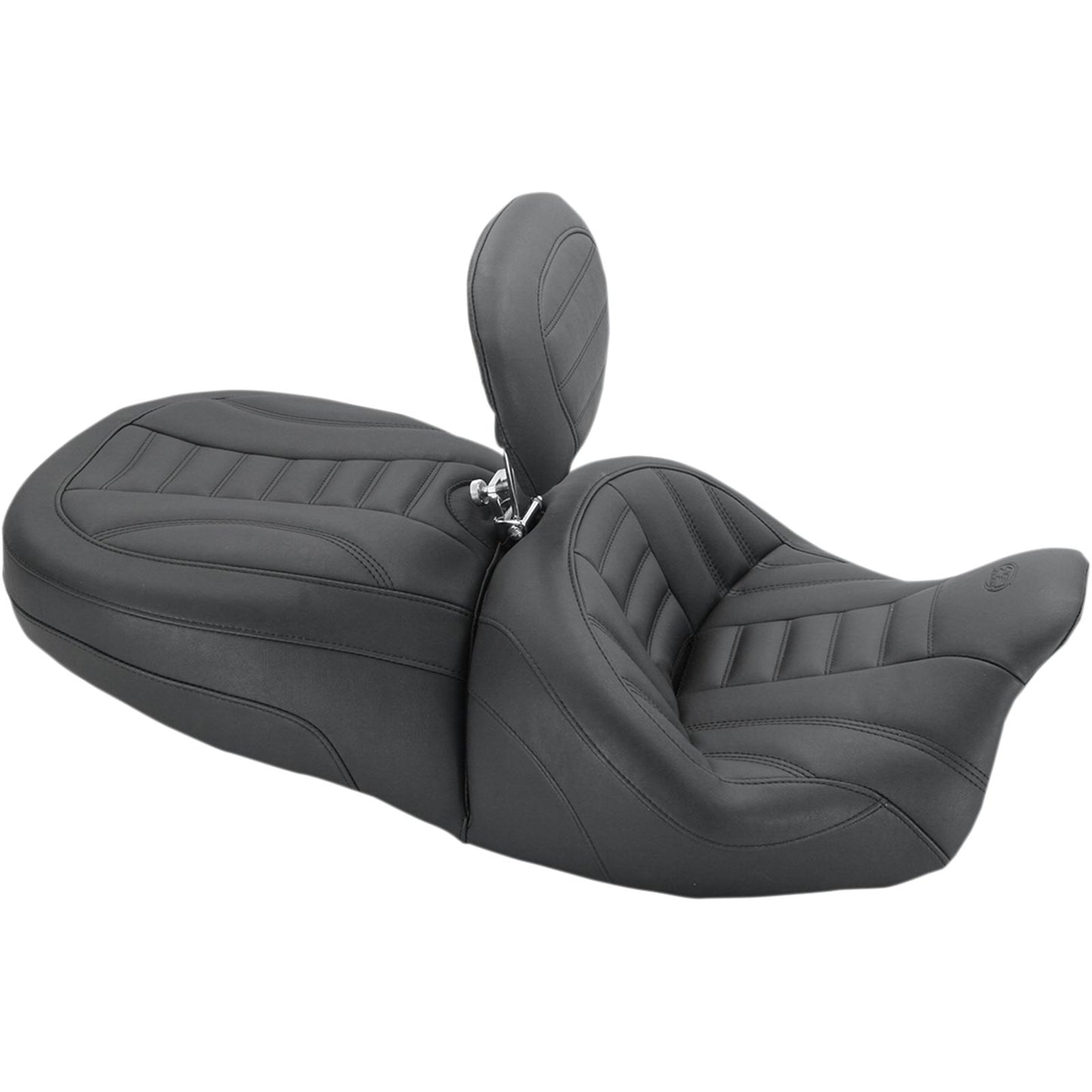 Mustang Motorcycle Products Freewheeler Vintage Seat - Driver Backrest - Forward Positioning [MPN: 79593]_447407