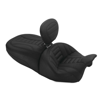 Mustang Motorcycle Products Freewheeler Vintage Seat - Driver Backrest - Forward Positioning [MPN: 79593]_107214