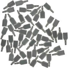 Namz #5 Shur Plug Clear Cover Dual Female - 50/Pack [MPN: NH-607301]_448556