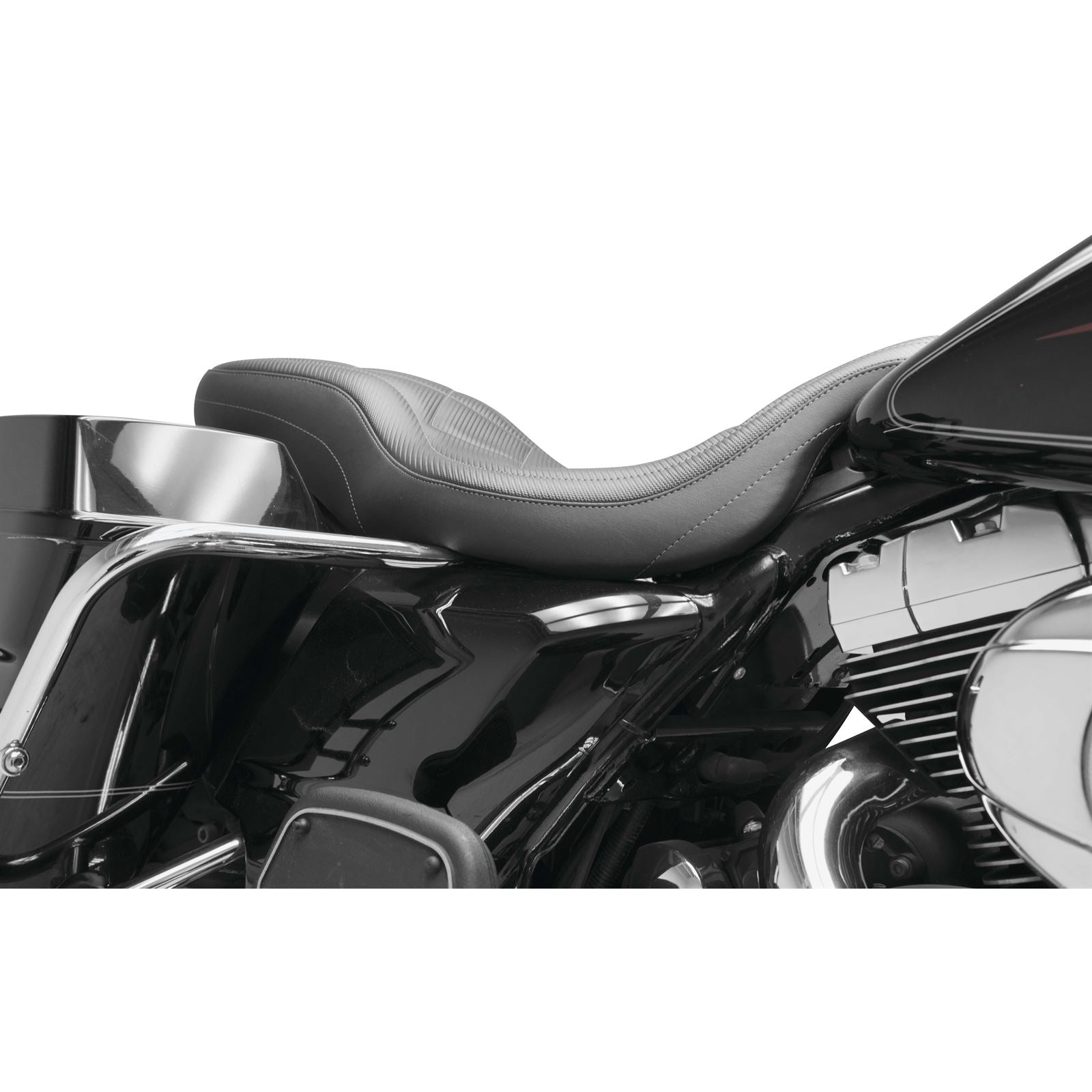 Mustang Motorcycle Products Super Tripper Seat - Carbon - FL 75202_107312