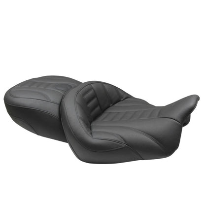 Mustang Motorcycle Products Super Touring Seat - Black - FLRT 79598_1674631