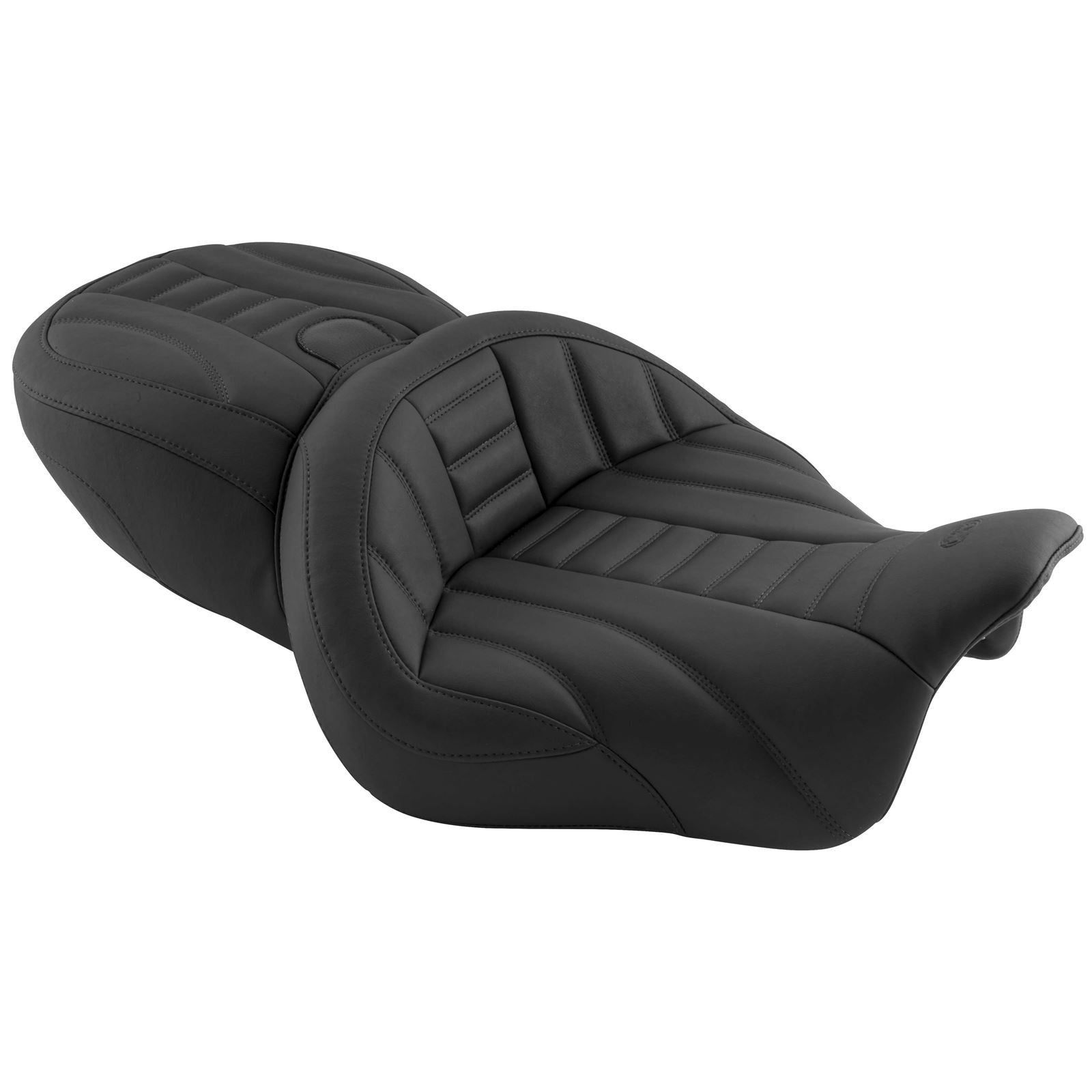 Mustang Motorcycle Products Super Touring Seat - Black - FLRT 79598_107462