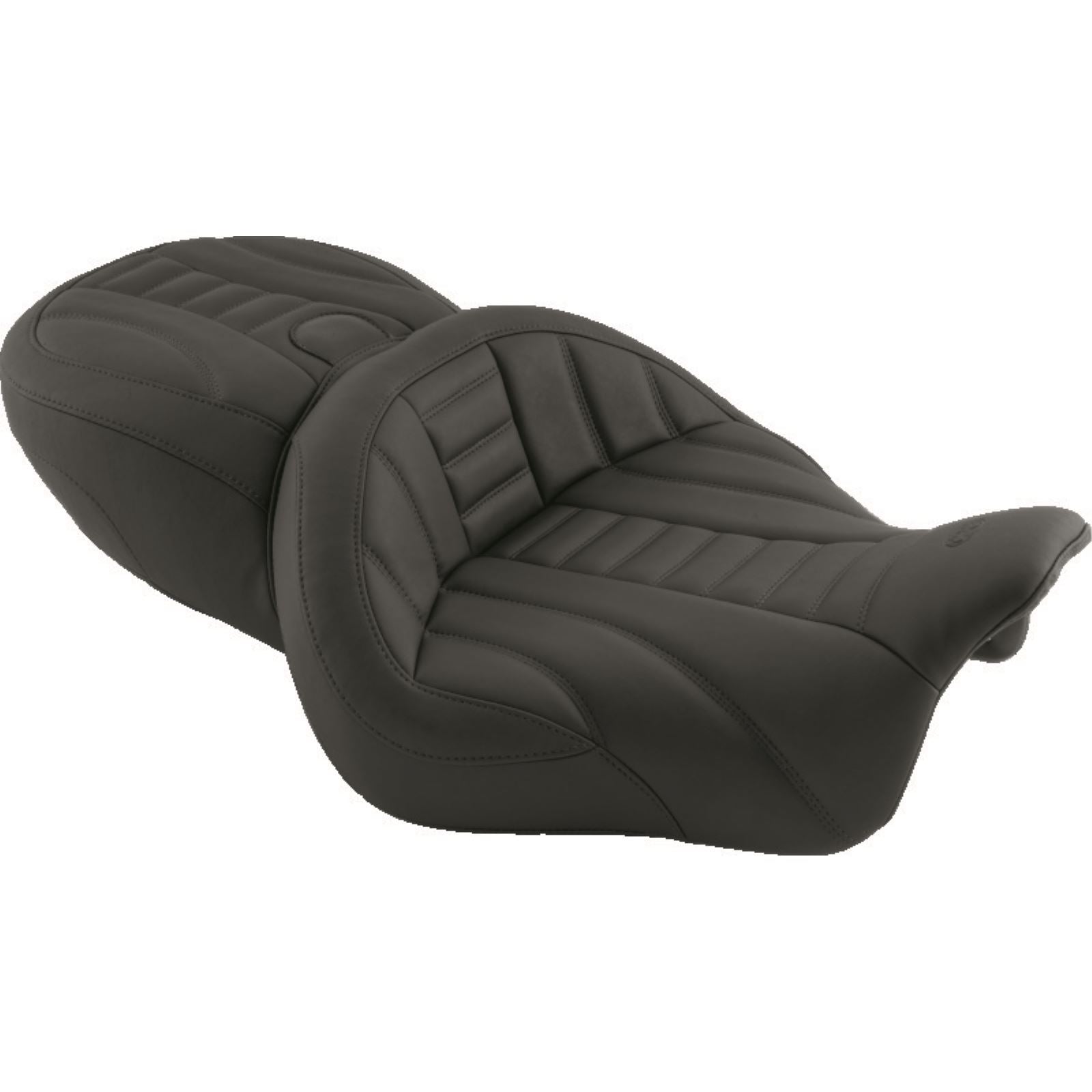 Mustang Motorcycle Products Super Touring Seat - Black - FLRT 79598_1674630