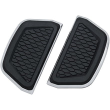 Kuryakyn Floorboard Covers for V-Twin Passenger Board Inserts - Hex - Chrome 5902_412228