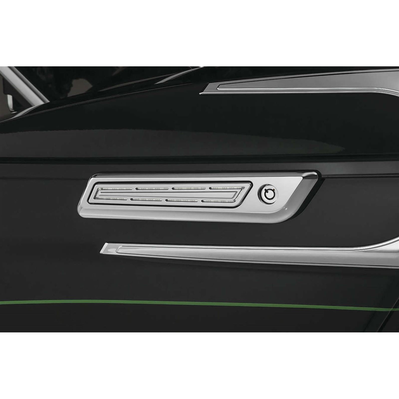 Kuryakyn LED Saddlebag Hinge Accents Chrome 5476_107565