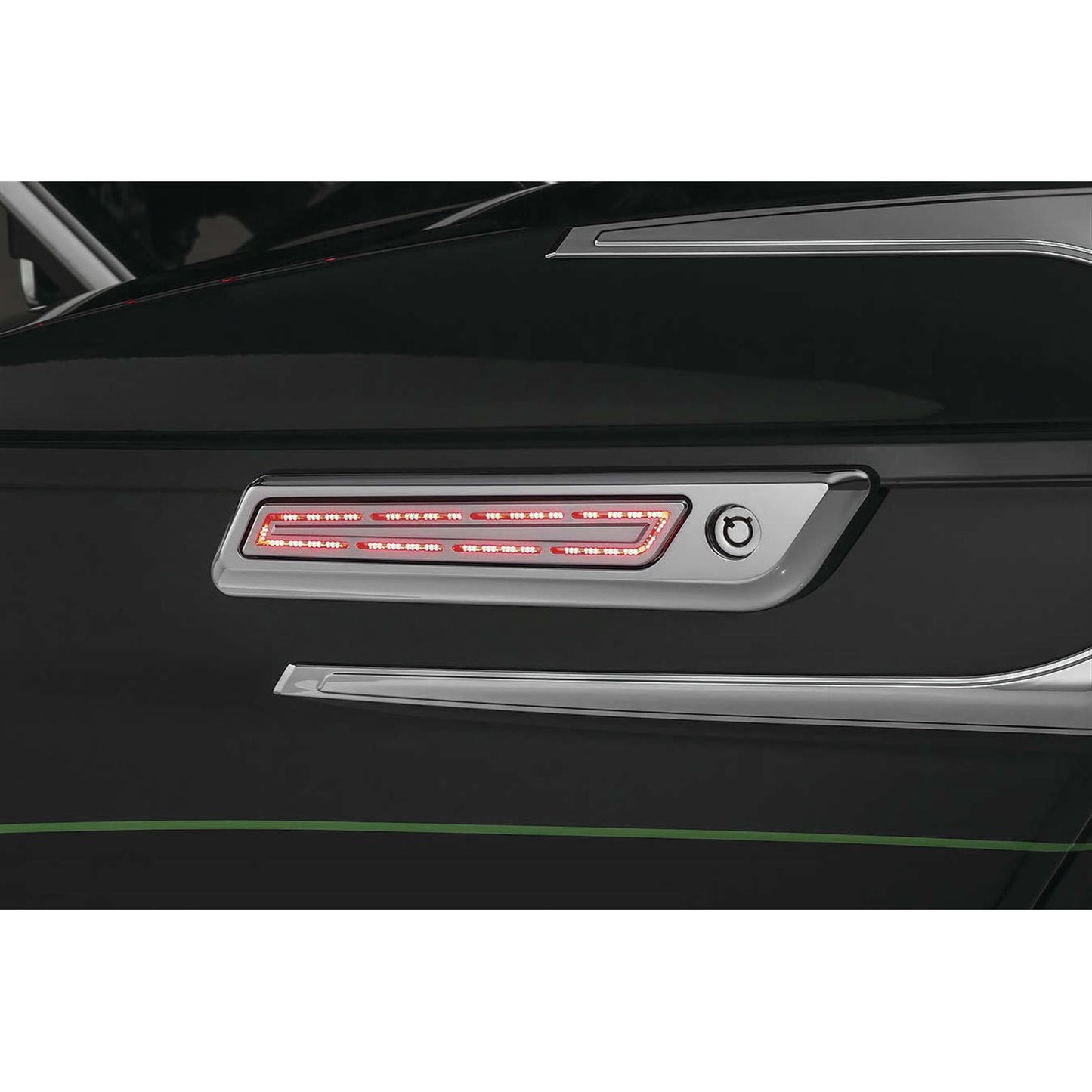 Kuryakyn LED Saddlebag Hinge Accents Chrome 5476_107566