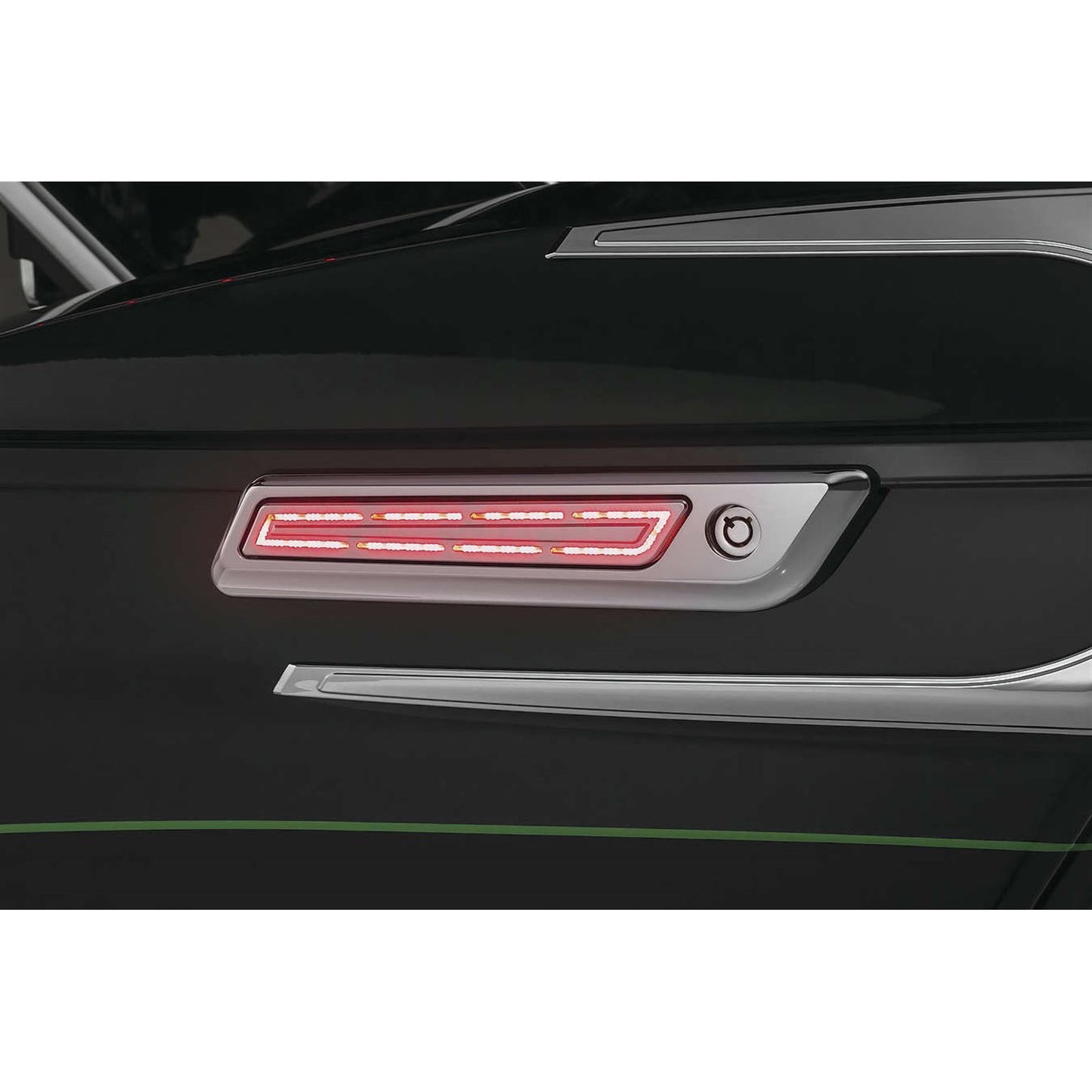 Kuryakyn LED Saddlebag Hinge Accents Chrome 5476_107567