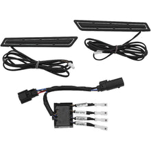 Kuryakyn LED Saddlebag Hinge Accents Black 5477_107568