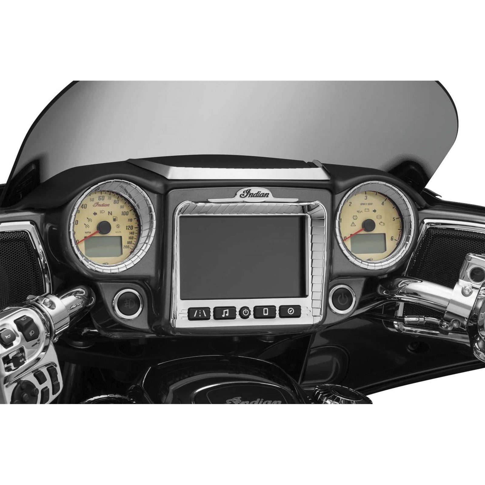 Kuryakyn Aztec Gauge Accent for Indian 17-Up 5186_107595
