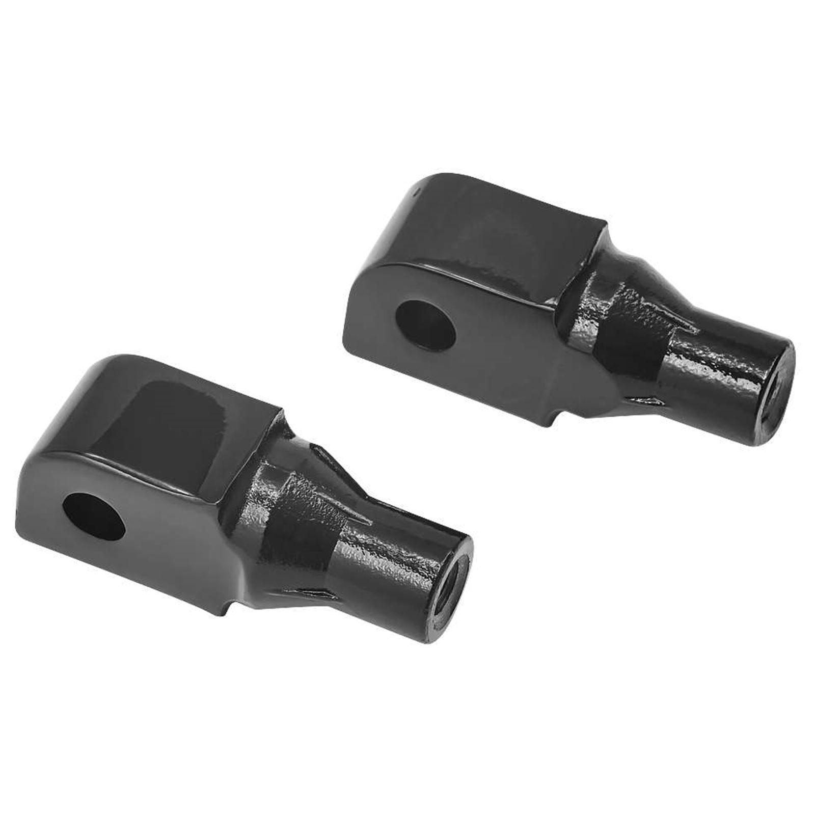 Kuryakyn Tapered Peg Adaptors for Cruisers Gloss Black, Tapered, Fits for Honda 8866_107602