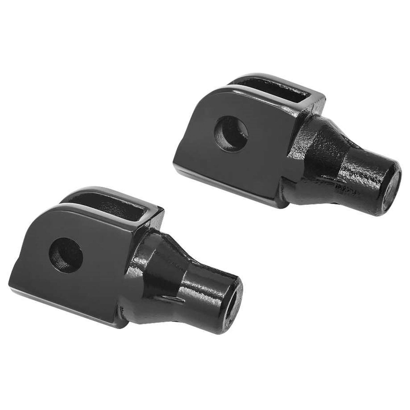 Kuryakyn Front Splined Adaptor Mounts for Cruisers Gloss Black 8868_107603