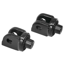 Kuryakyn Front Splined Adaptor Mounts for Cruisers Front, Gloss Black 8889_107605