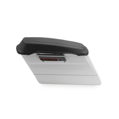 Mustang Motorcycle Products Saddlebag Lid Covers - Vintage FL 77604_107660