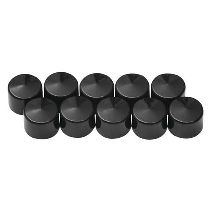 Kuryakyn Kool Kaps Bolt Covers Black, 5/16" 2455_107704