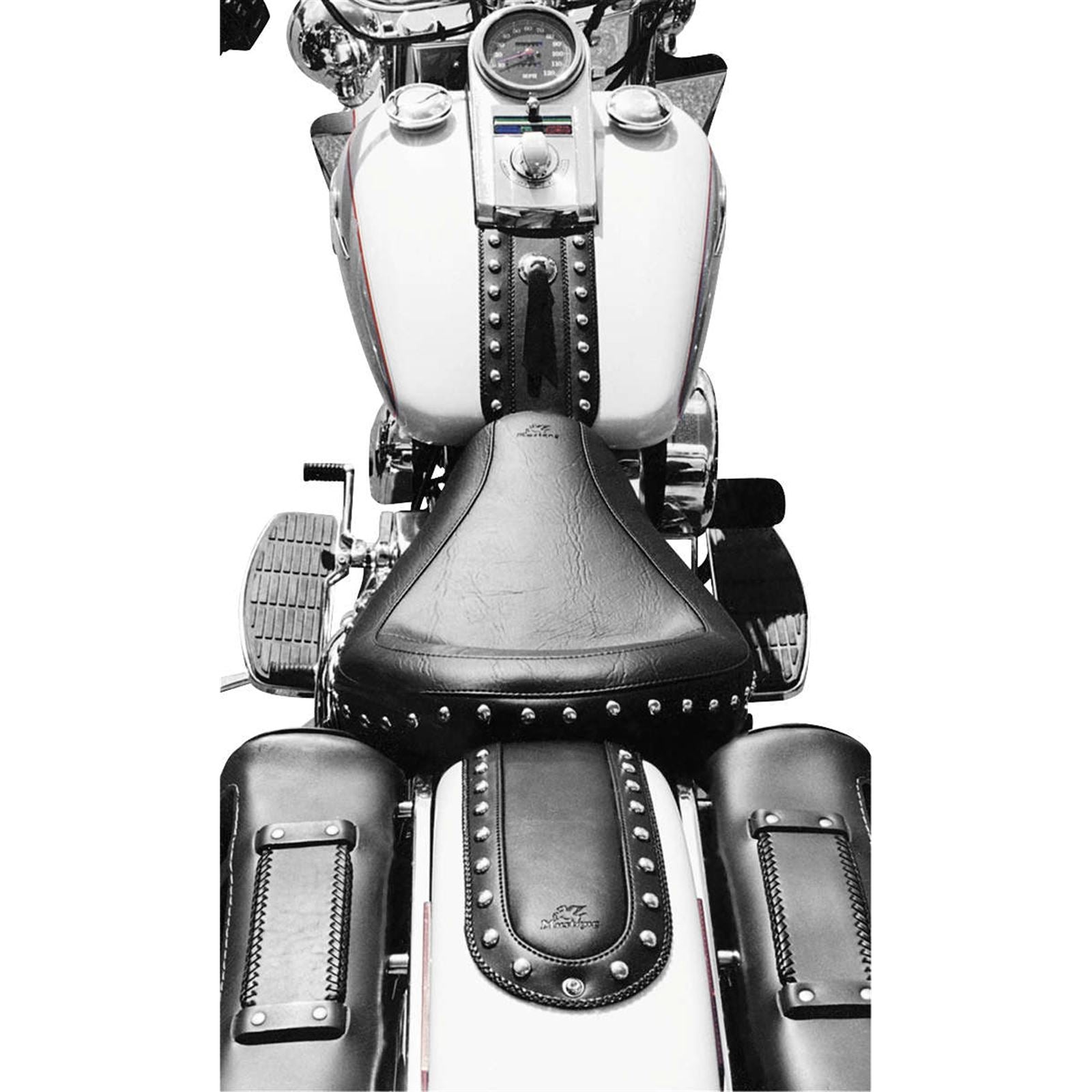 Mustang Motorcycle Products Tank Bib - Studded - ST 93156_107727