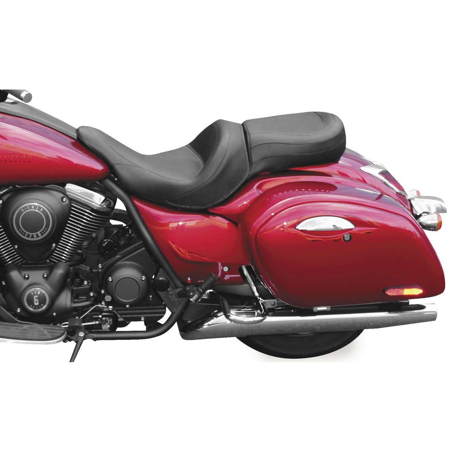 Mustang Motorcycle Products Wide Vintage Seat - Vaquero 76287_107745