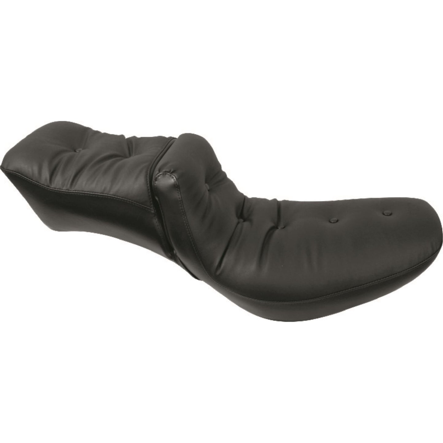 Mustang Motorcycle Products Wide Duke Pillow Seat - FX '58-'84 75060_1673888