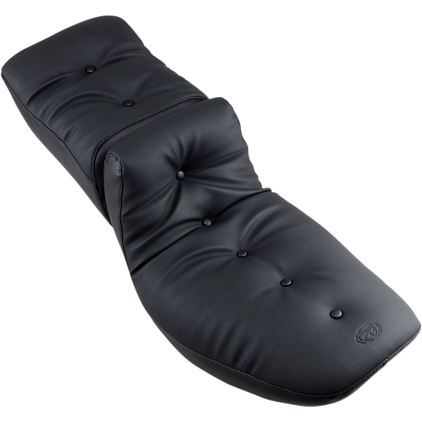 Mustang Motorcycle Products Wide Duke Pillow Seat - FX '58-'84 75060_448203