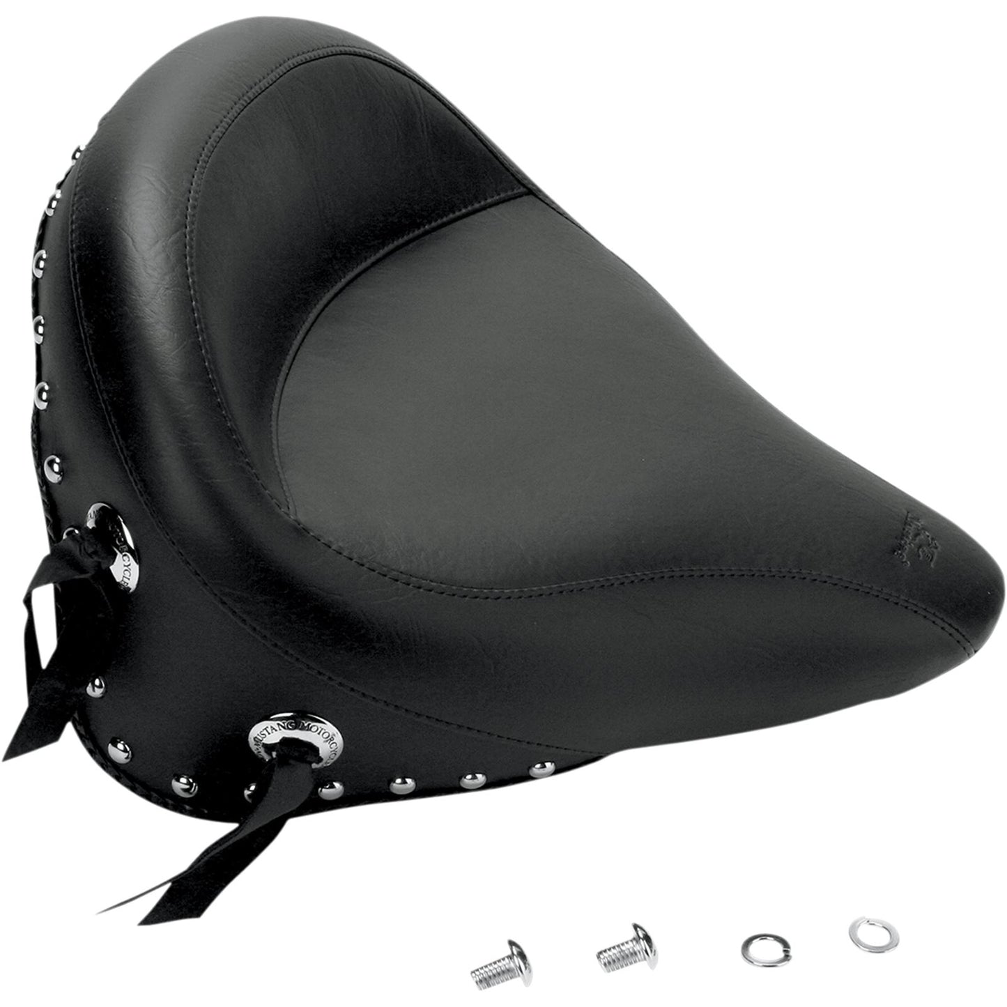 Mustang Motorcycle Products Wide Studded Solo Seat - FXST '00-'05 [MPN: 75094]_447440