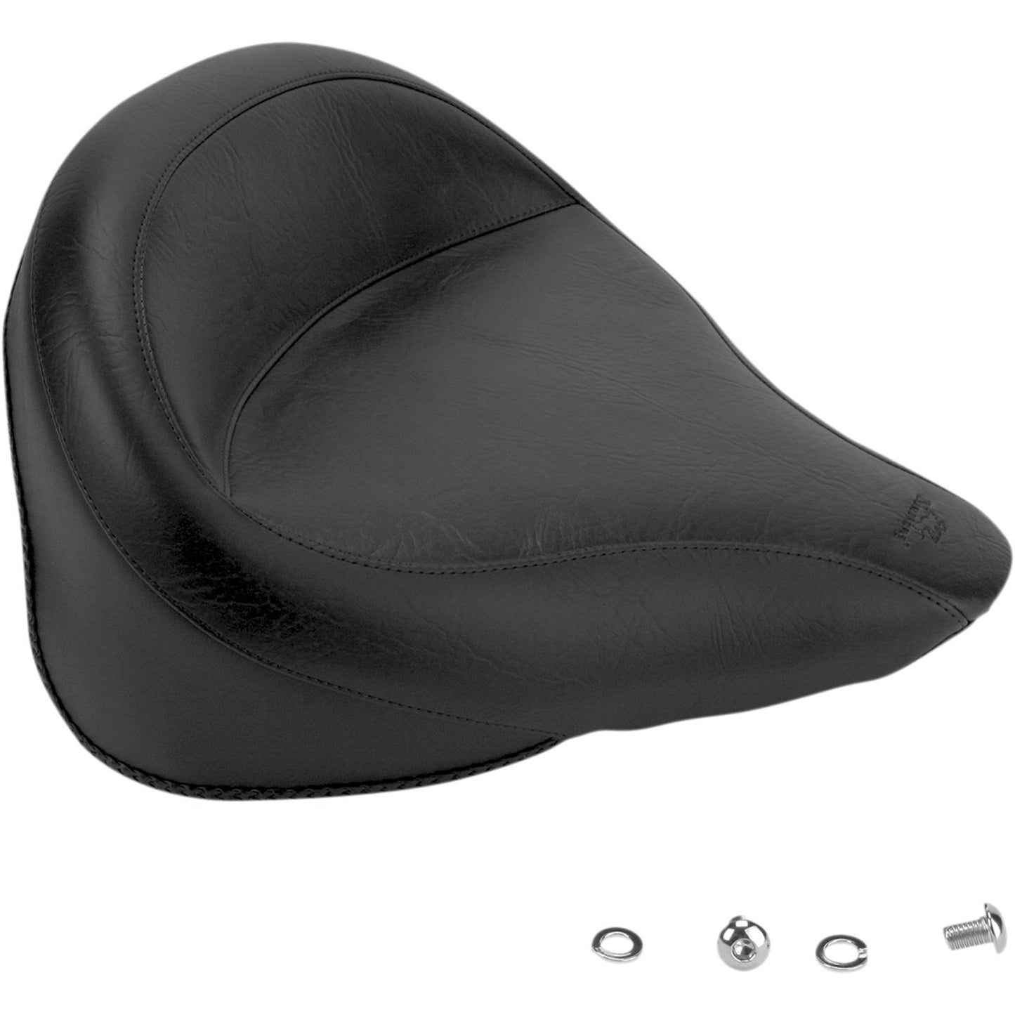 Mustang Motorcycle Products Wide Rear Seat - Vintage - FXST '00-'05 75097_447443