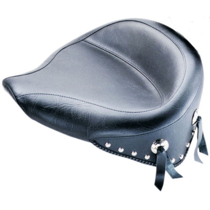Mustang Motorcycle Products Wide Studded Solo Seat - Softail '84-'99 75506_1673964