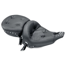 Mustang Motorcycle Products Wide Studded Touring Seat - FLT '91-'96 75555_1673993