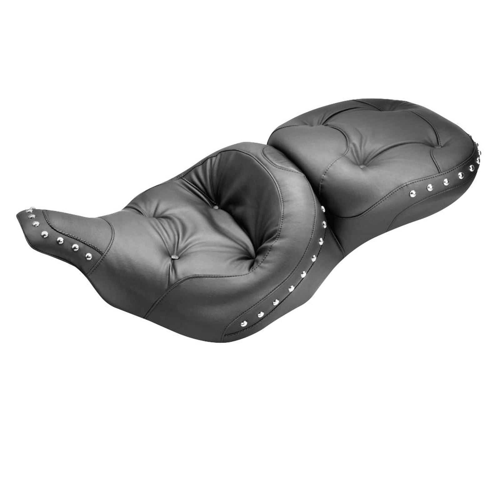 Mustang Motorcycle Products Studded Regal Seat - '97-'07 FLT 75570_107757