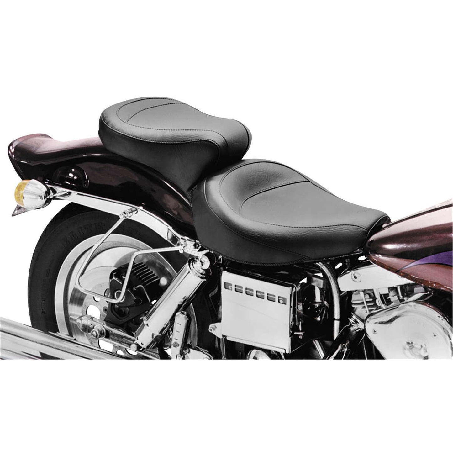 Mustang Motorcycle Products Vintage Seat - Wide - FX/FL '58-'84 75734_107760