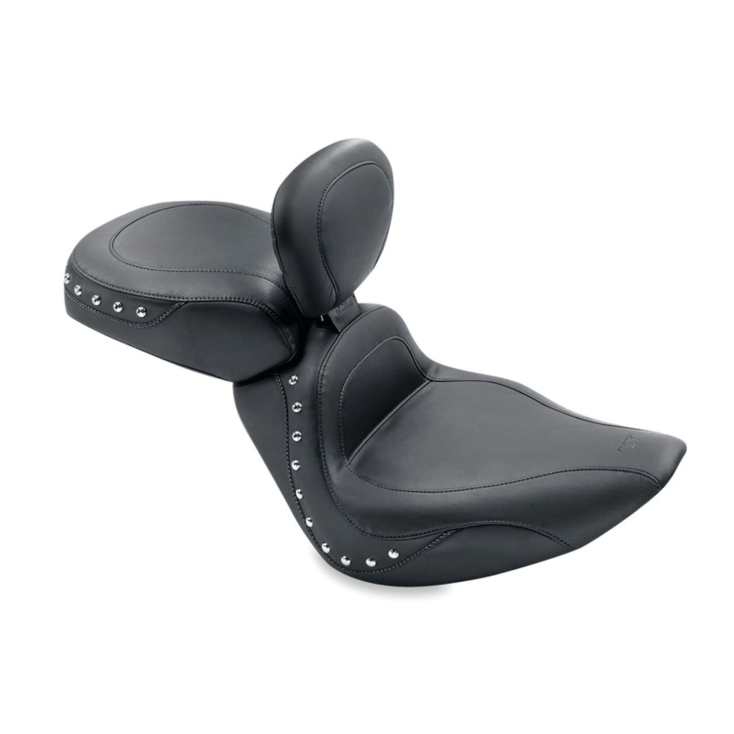 Mustang Motorcycle Products Sport Seat - Studded - Driver's Backrest - FLST '08-'17 79489_1674590