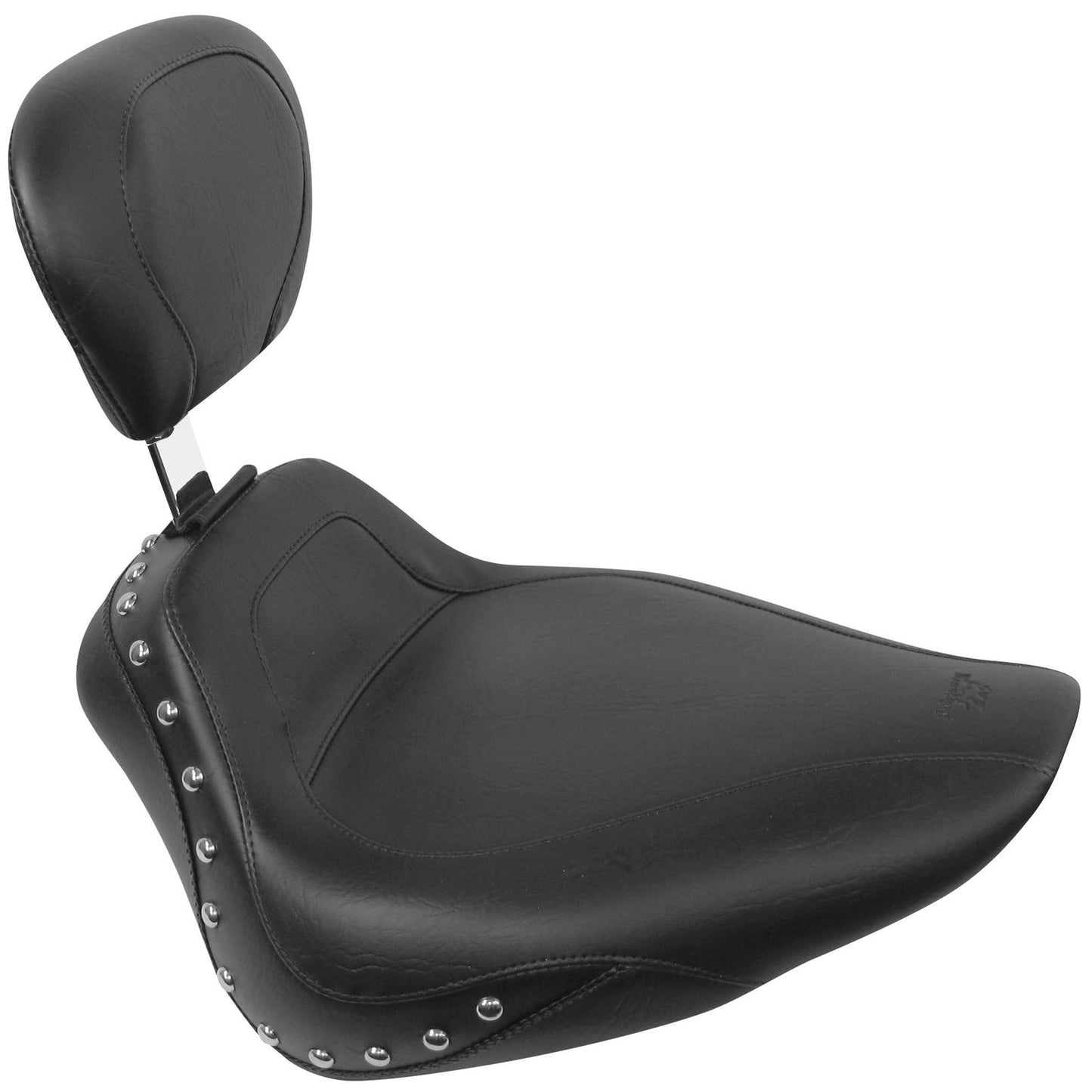 Mustang Motorcycle Products Sport Seat - Studded - Driver's Backrest - FLST '08-'17 79489_107773