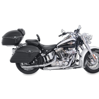Mustang Motorcycle Products Studded Solo Seat - Driver's Backrest - Softail '06-'10 79532_1674576