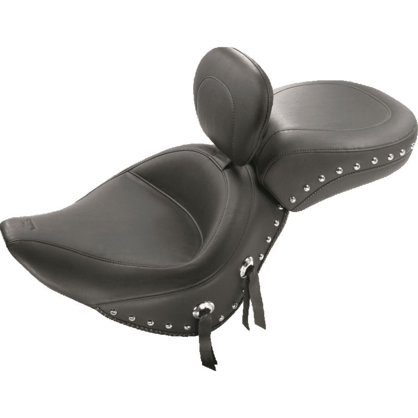 Mustang Motorcycle Products Studded Solo Seat - Driver's Backrest - Softail '06-'10 79532_1674575