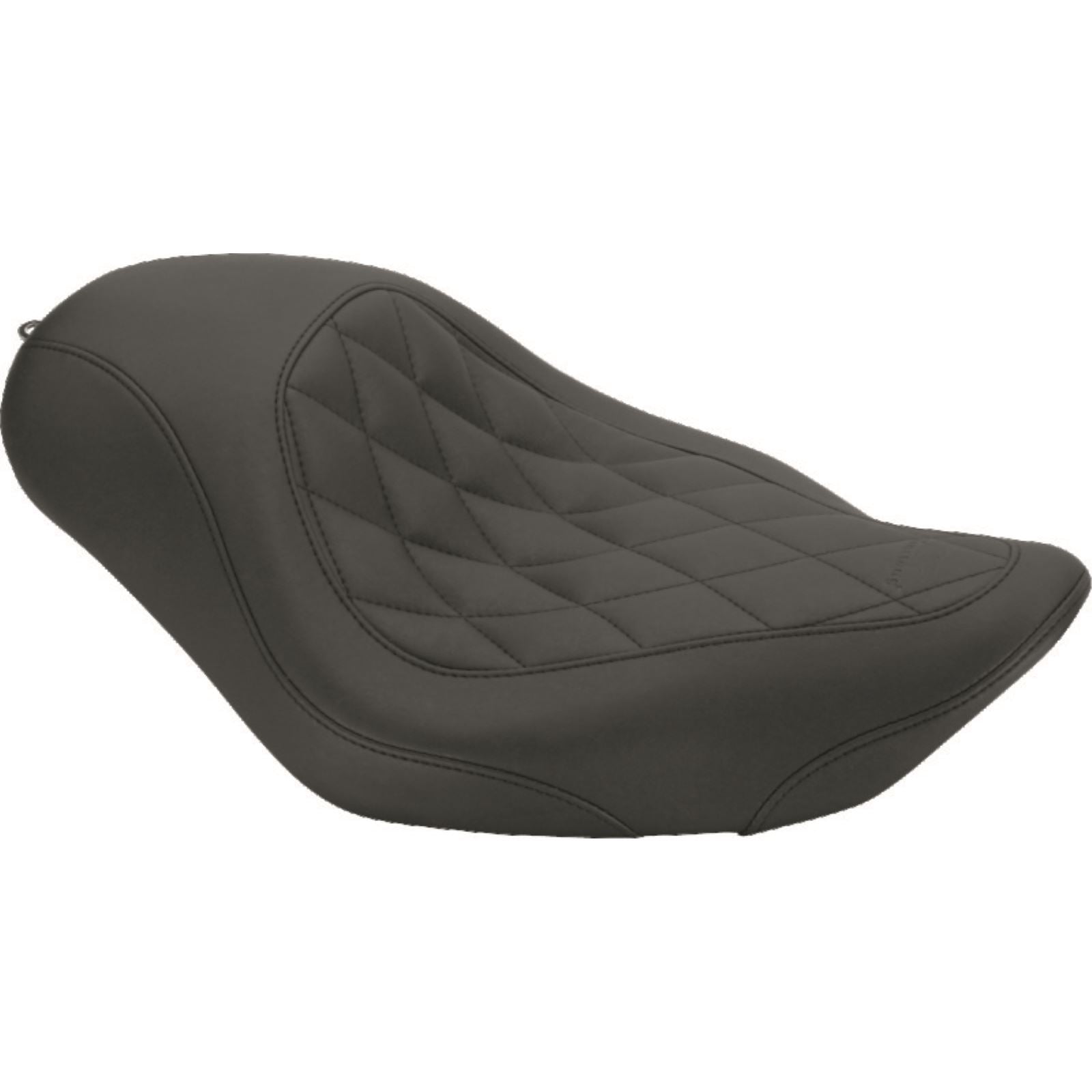 Mustang Motorcycle Products Wide Tripper Solo Seat Diamond Stitch, 12" W 76728_1674905