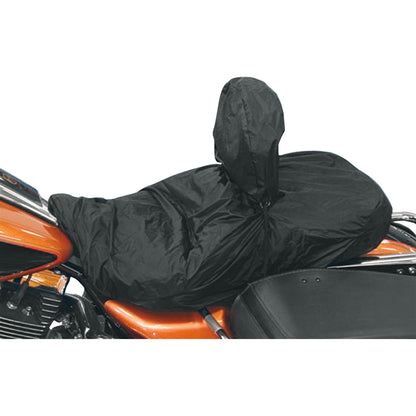 Mustang Motorcycle Products Seat Rain Cover with Driver Backrest 77599_448037