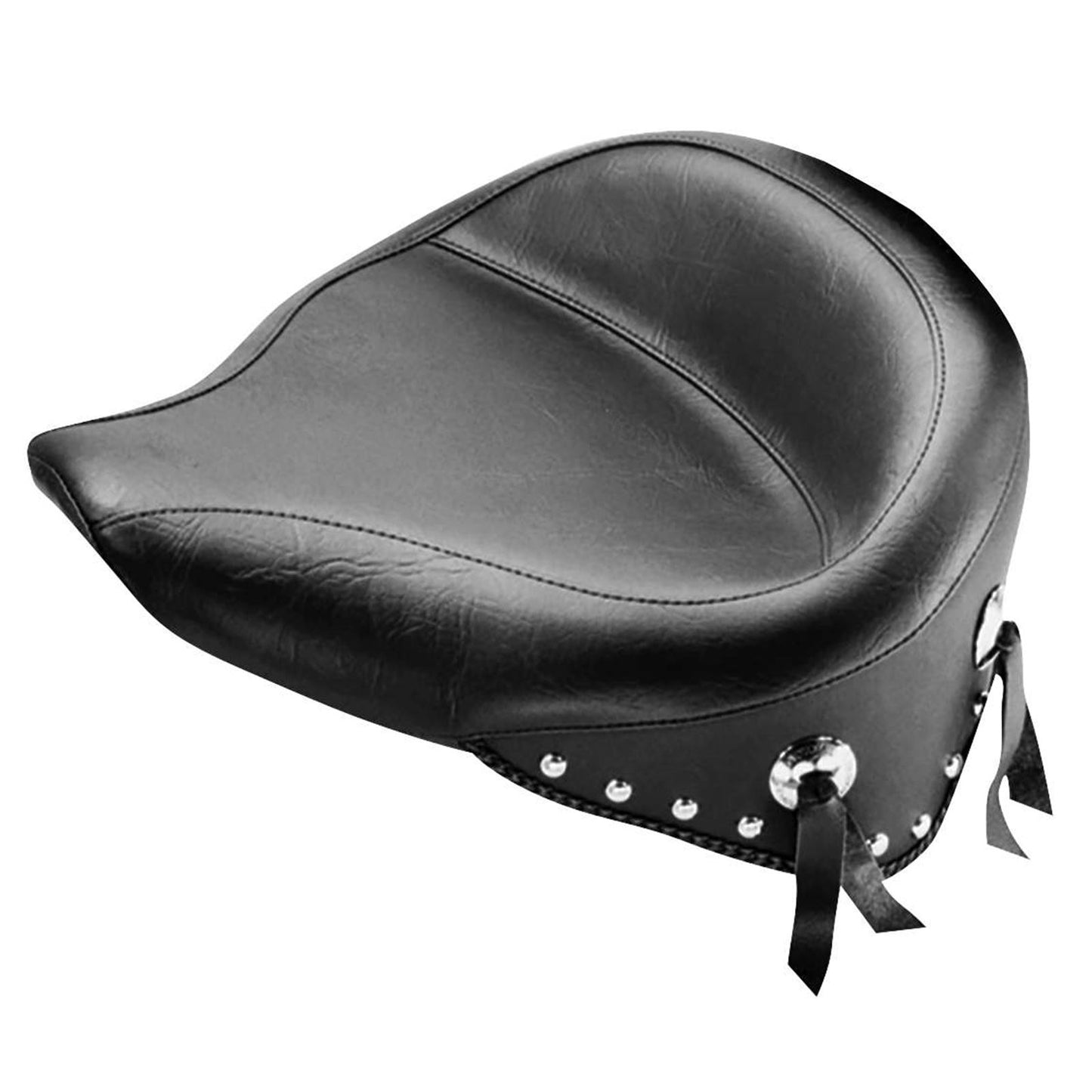 Mustang Motorcycle Products Wide Studded Solo Seat - FLST '08-'17 76179_107827
