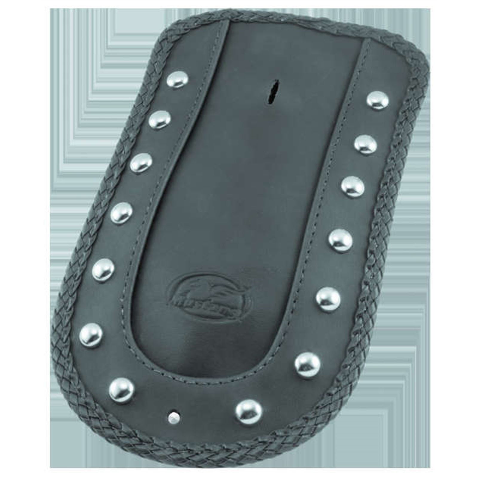 Mustang Motorcycle Products Solo Seat Fender Bib - Studded Chrome 78105_107841