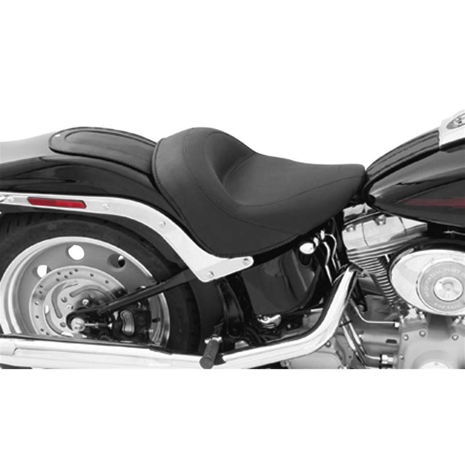 Mustang Motorcycle Products Wide Vintage Solo Seat - Softail '06-'10 76248_107847