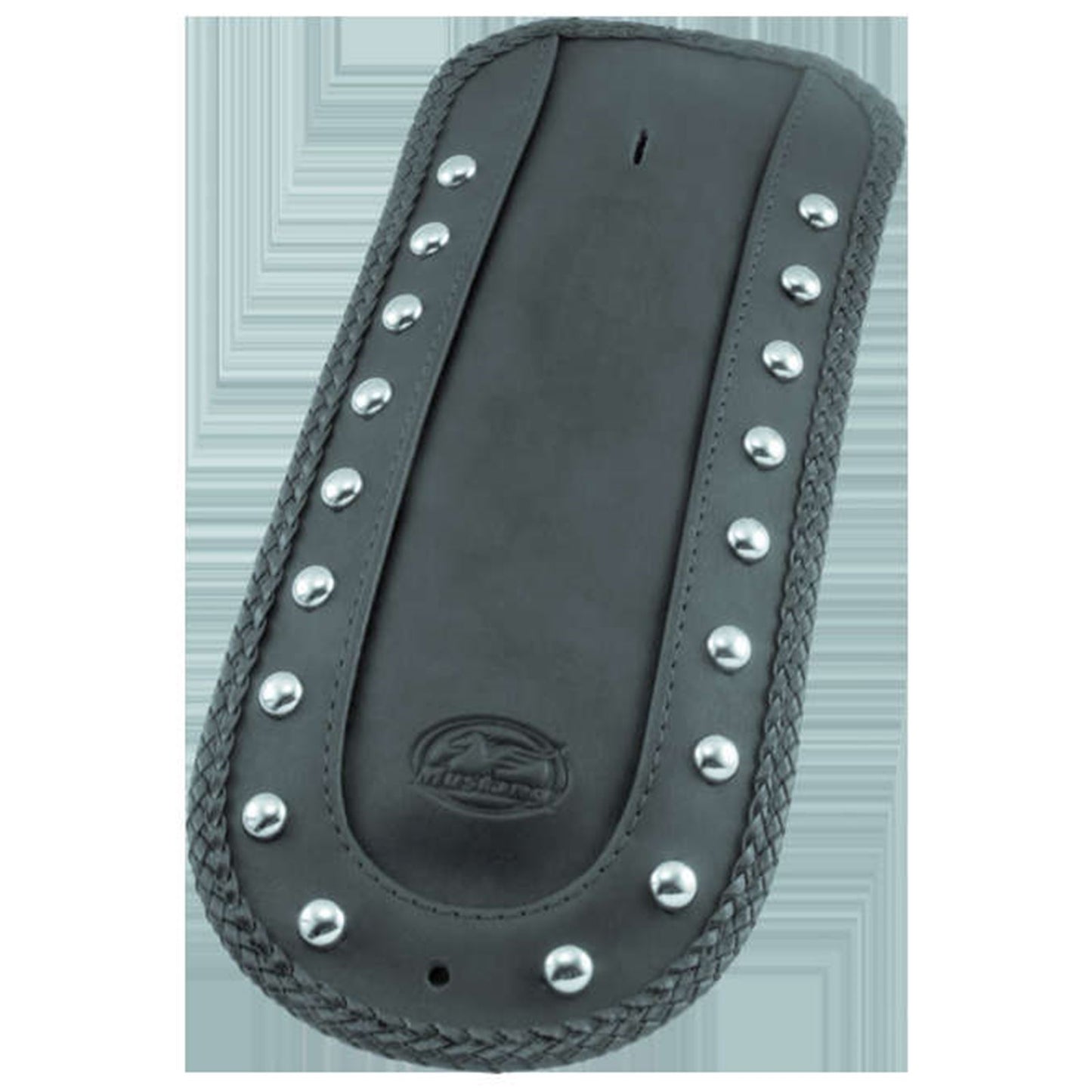 Mustang Motorcycle Products Solo Seat Fender Bib - Studded Chrome 78061_107852