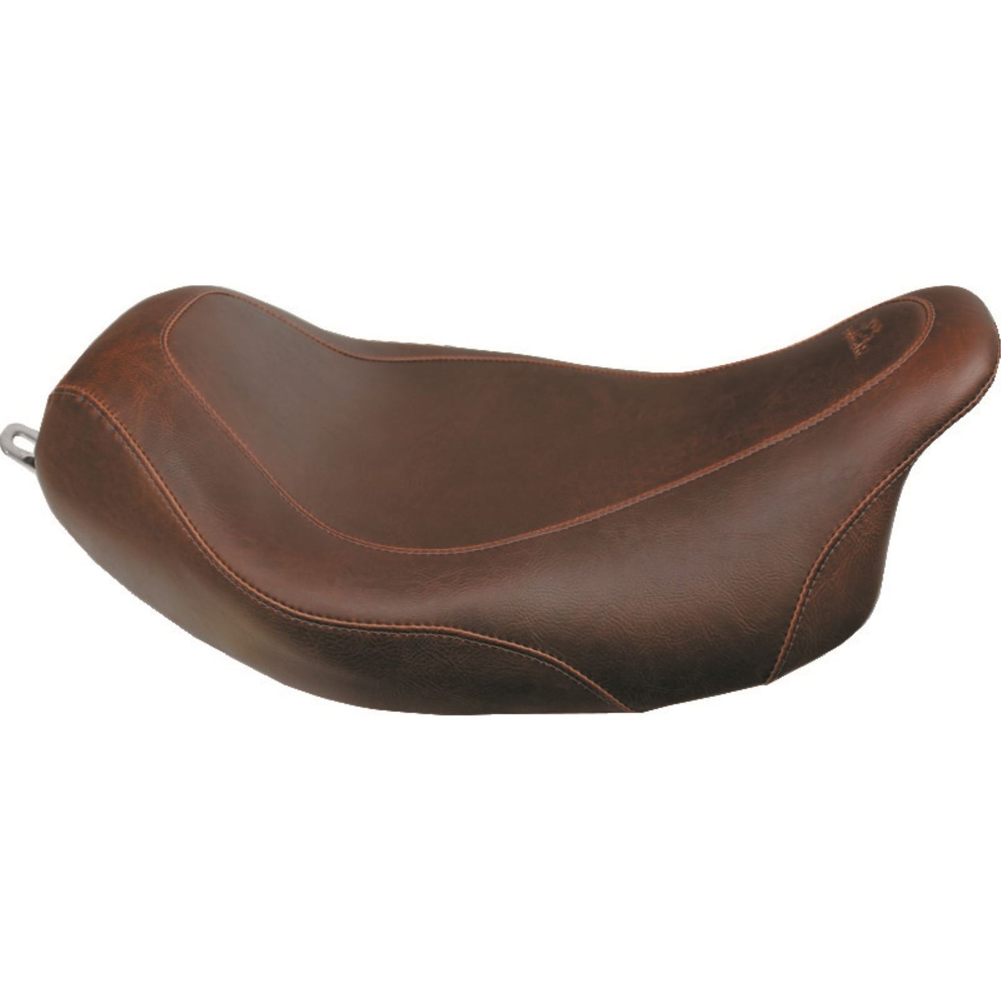 Mustang Motorcycle Products Wide Tripper Solo Seat - Brown 76720_1674256