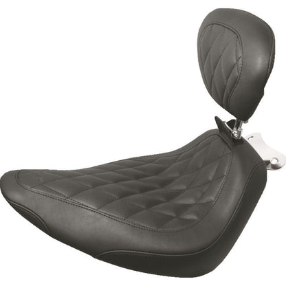 Mustang Motorcycle Products Solo Seat Fender Bib - Studded Chrome 78069_1674400