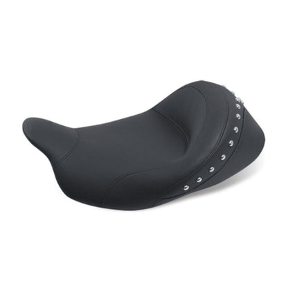 Mustang Motorcycle Products Solo Chrome Studded Seat - FL '08+ 76029_1674087