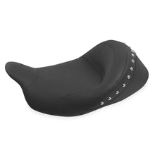 Mustang Motorcycle Products Solo Chrome Studded Seat - FL '08+ 76029_107872