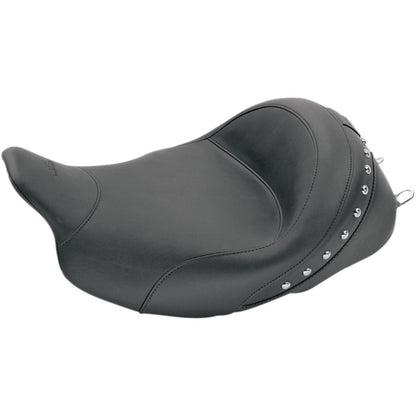 Mustang Motorcycle Products Solo Chrome Studded Seat - FL '08+ 76029_447310