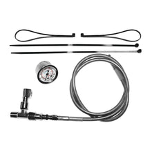 Feuling Remote Oil Pressure Gauge/Line Kit - Stainless/Chrome 9018_107925