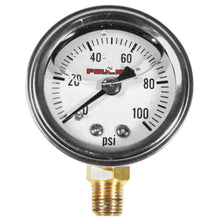 Feuling Oil Pressure Gauge - Bottom Port - White Face 9040_107927