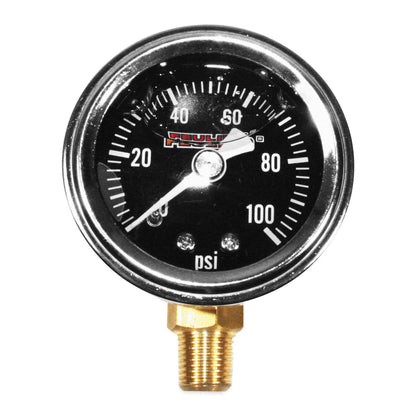 Feuling Oil Pressure Gauge - Bottom Port - Black Face 9041_107928