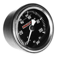 Feuling Oil Pressure Gauge - Back Port - Black Face 9043_107930