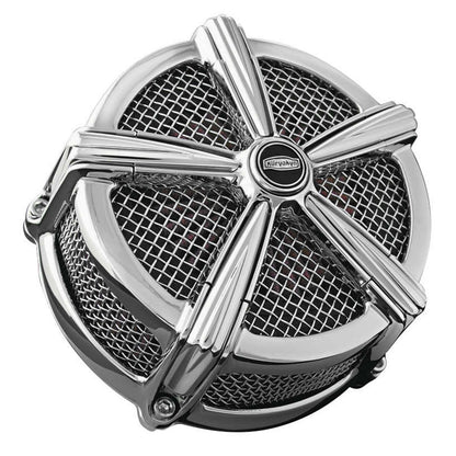 Kuryakyn Hi-Five Mach 2 Air Cleaner Kit - Chrome 9658_108111