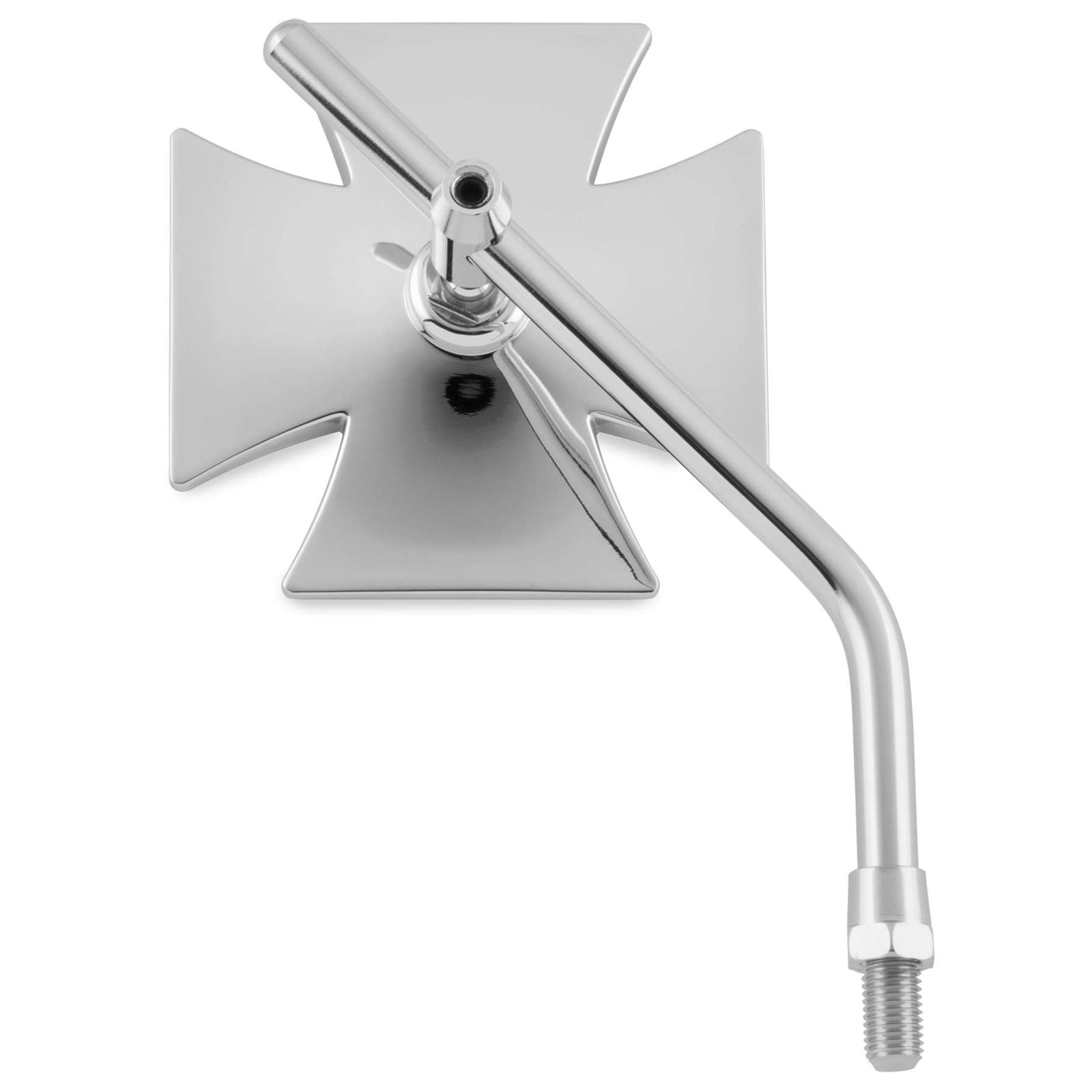 Biker's Choice Maltese Mirror with Long Stem - Chrome - Each 18-197L_108181