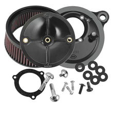 S&S Cycle Air Cleaner Stealth for 66mm Throttle Body 170-0165_108201